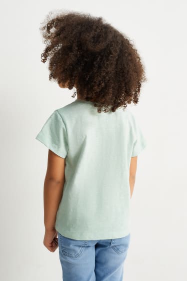 Dzieci - Motyl - koszulka z krótkim rękawem - miętowa zieleń