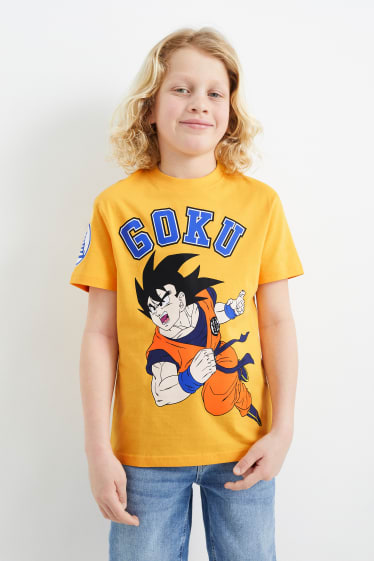 Dzieci - Dragon Ball Z - koszulka z krótkim rękawem - jasnopomarańczowy