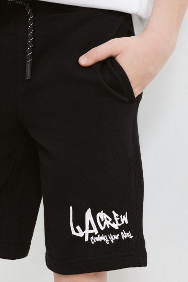 Nen/a - Paquet de 2 - grafit - samarreta de màniga curta - negre
