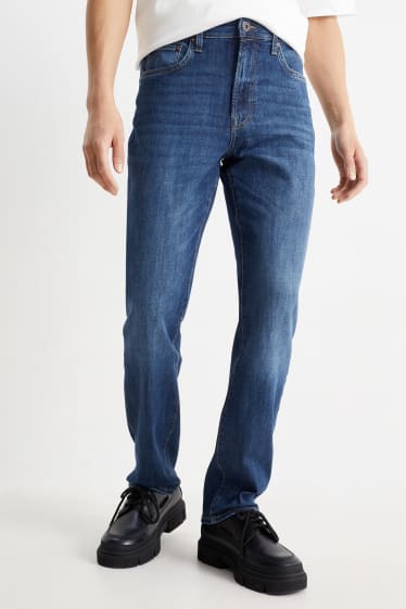 Hommes - Straight jean - LYCRA® - jean bleu