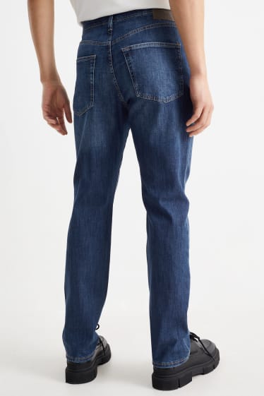 Bărbați - Straight jeans - LYCRA® - denim-albastru