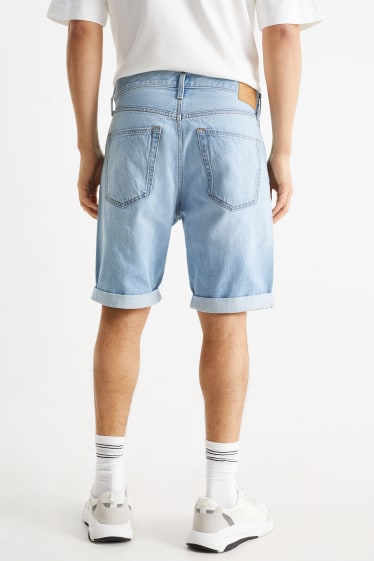 Hommes - Short en jean - jean bleu clair