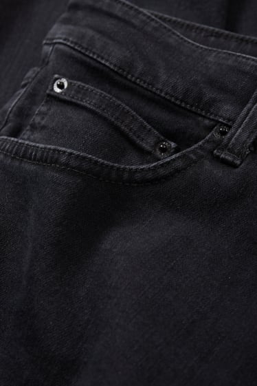 Pánské - Premium Denim by C&A - slim jeans - černá