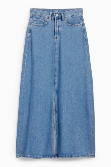 Women - Denim skirt - denim-light blue