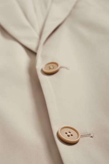 Hombre - Americana - colección modular - slim fit - Flex - beis