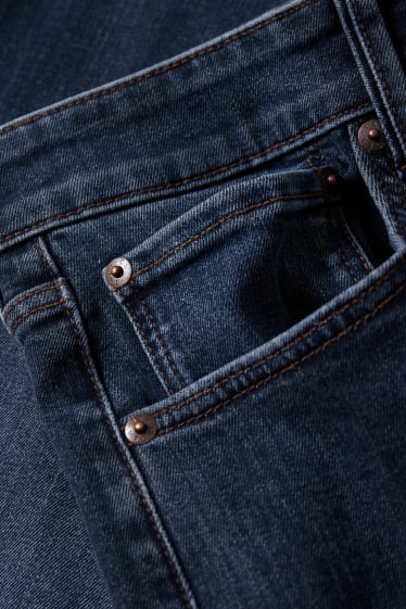 Herren - Jeans-Shorts - LYCRA® - dunkeljeansblau