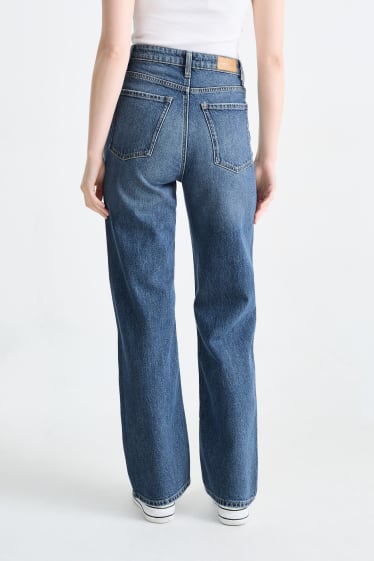 Dona - CLOCKHOUSE - loose fit jeans - high waist - texà blau