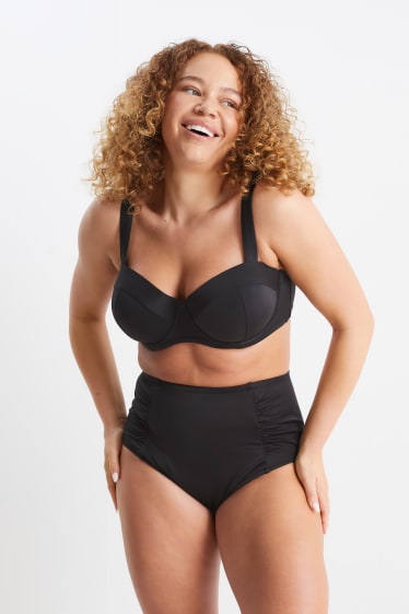 Mujer - Braguita de bikini - high waist - LYCRA® XTRA LIFE™ - negro