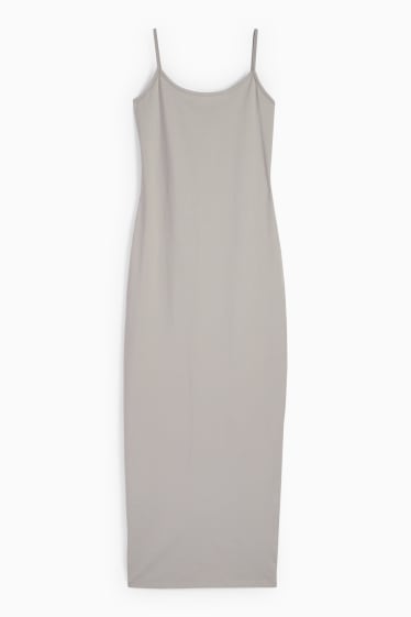 Femmes - Robe moulante - gris