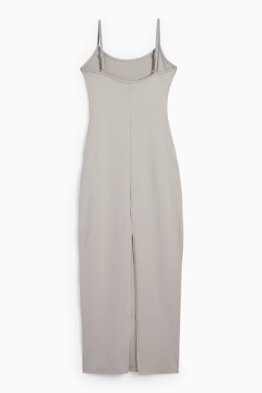 Femmes - Robe moulante - gris