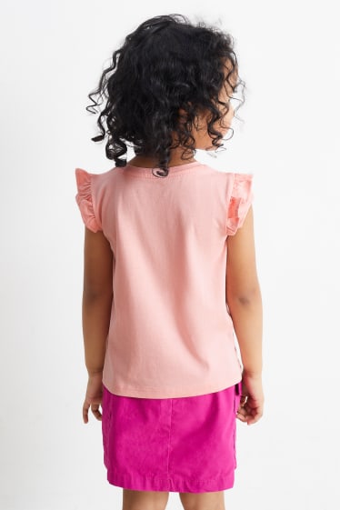 Copii - Casa de păpuși a lui Gabby - tricou cu mânecă scurtă - roz