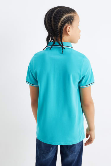 Children - Polo shirt - dark turquoise