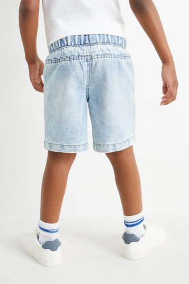 Nen/a - Paquet de 3 - texans curts - texà blau clar