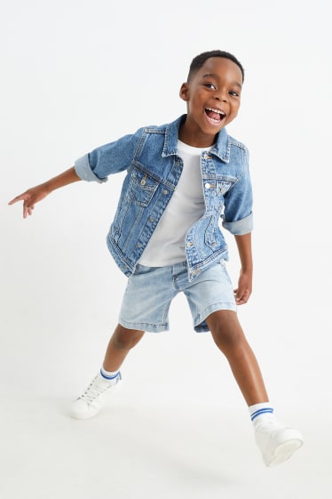 Bambini - Confezione da 3 - shorts di jeans - jeans azzurro