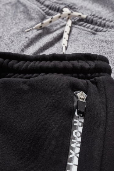 Enfants garçons - Lot de 2 - pantalon de jogging - noir