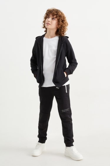 Enfants garçons - Lot de 2 - pantalon de jogging - noir