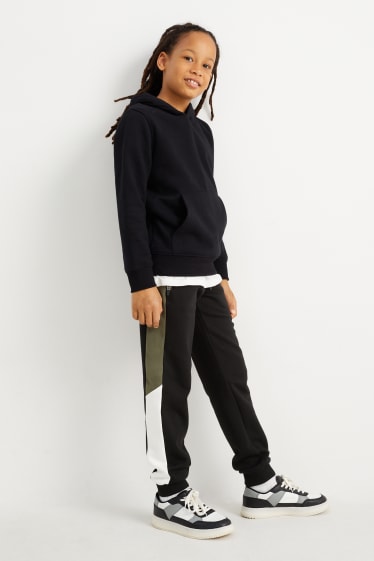 Dětské - Multipack 2 ks - teplákové kalhoty - khaki