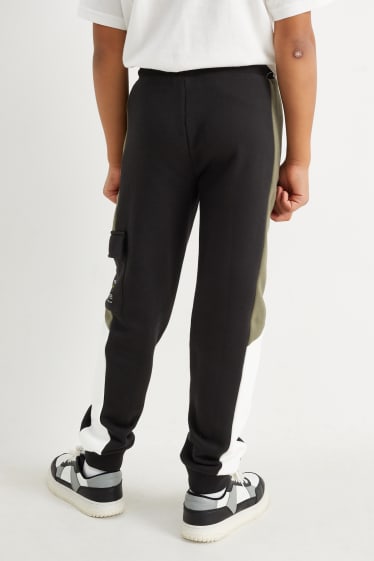 Kinder Buben - Multipack 2er - Jogginghose - khaki