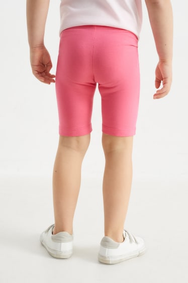 Bambini - Confezione da 3 - Minnie - bermuda ciclista - bianco / rosa