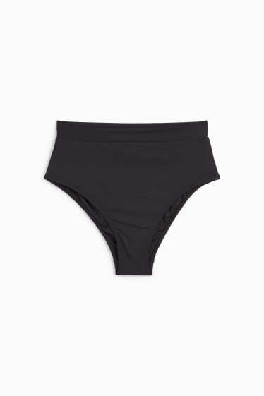 Donna - Slip bikini - vita alta - LYCRA® XTRA LIFE™ - nero