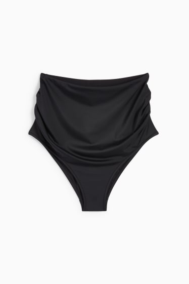 Damen - Umstands-Bikini-Hose - High Waist - LYCRA® XTRA LIFE™ - schwarz