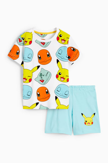 Dětské - Pokémon - letní pyžamo - 2dílné - barevná