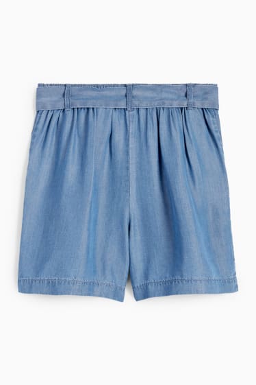 Kinder - Shorts - Jeans-Look - blau