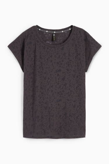Donna - T-shirt sportiva - grigio scuro