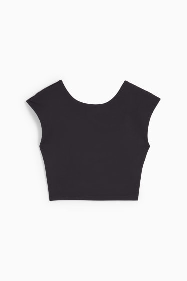 Teens & young adults - CLOCKHOUSE - cropped top - black