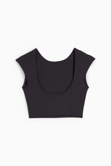 Teens & young adults - CLOCKHOUSE - cropped top - black