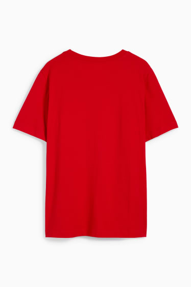 Women - Basic T-shirt - dark red