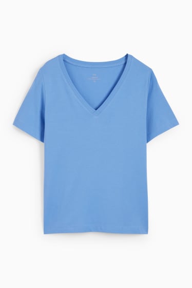 Femmes - T-shirt basique - bleu