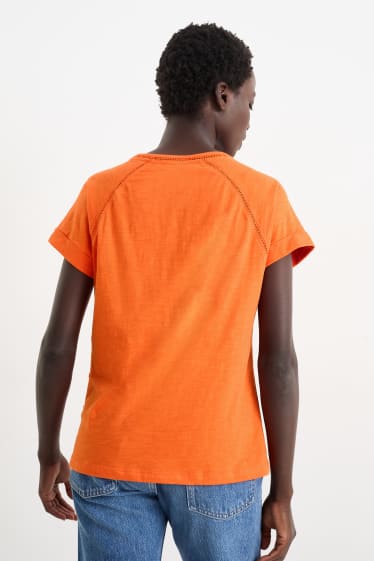 Donna - T-shirt - arancione