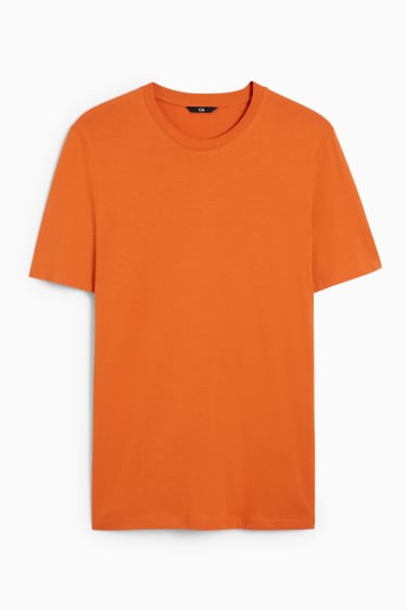 Heren - T-shirt - oranje