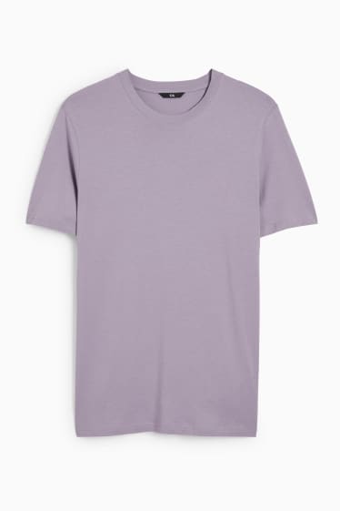 Herren - T-Shirt - hellviolett
