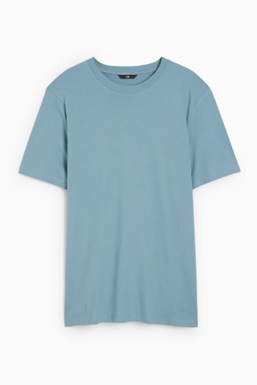 Heren - T-shirt - blauw