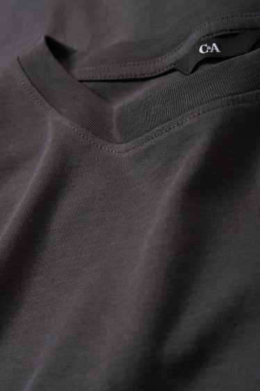 Hommes - T-shirt - gris foncé