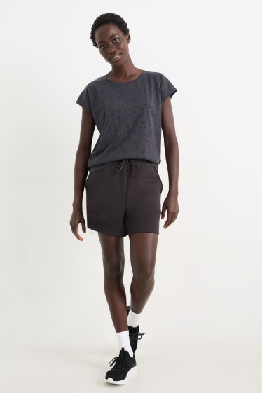 Women - Technical sweat shorts - dark gray