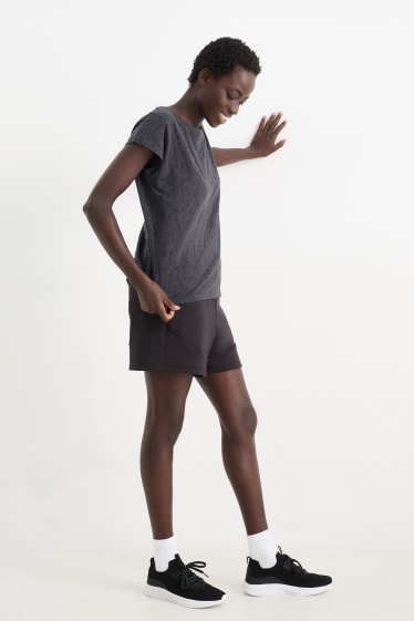 Women - Technical sweat shorts - dark gray