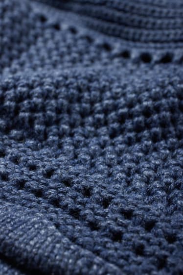Joves - CLOCKHOUSE - jersei crop - blau fosc