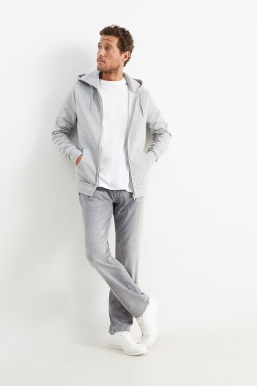 Pánské - Regular jeans - LYCRA® - džíny - světle šedé