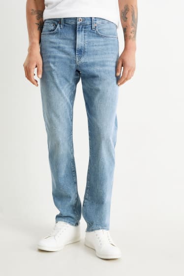 Herren - Straight Jeans - LYCRA® - helljeansblau