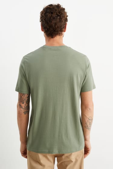 Heren - T-shirt - groen