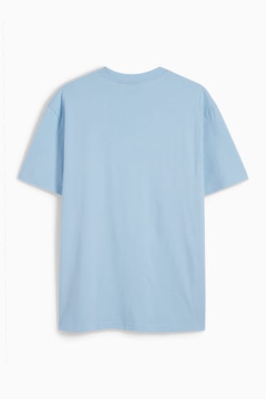 Heren - T-shirt - lichtblauw