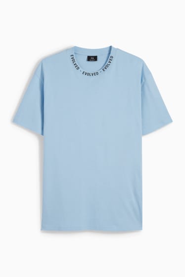 Men - T-shirt - light blue
