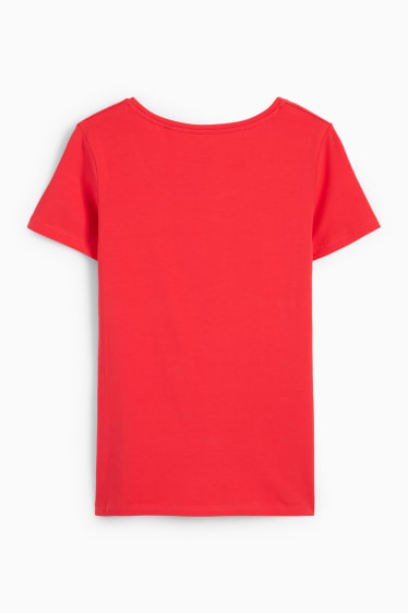 Femmes - T-shirt basique - rouge