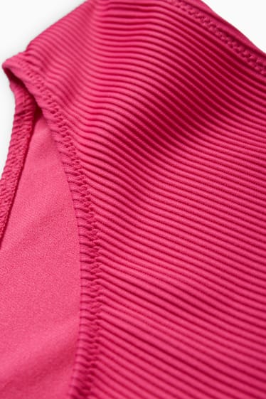 Women - Bikini bottoms - mid waist - LYCRA® XTRA LIFE™ - pink