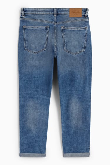 Damen - Boyfriend Jeans - Mid Waist - jeansblau