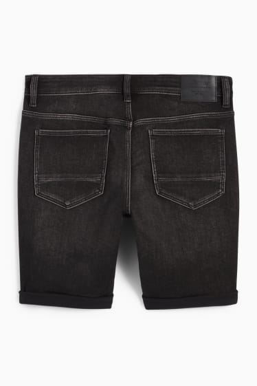 Bărbați - Pantaloni scurți de blugi - Flex jog denim - LYCRA® - negru