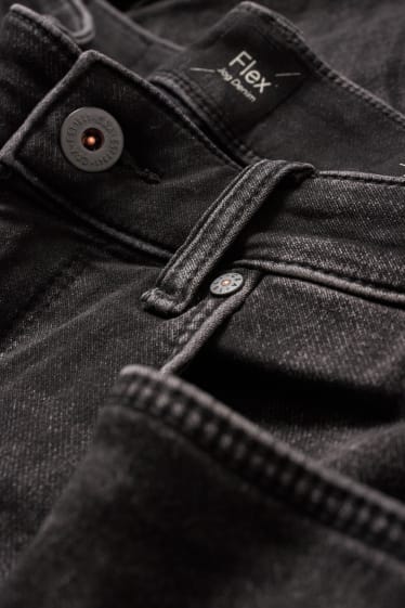 Hombre - Shorts vaqueros - Flex jog denim - LYCRA® - negro
